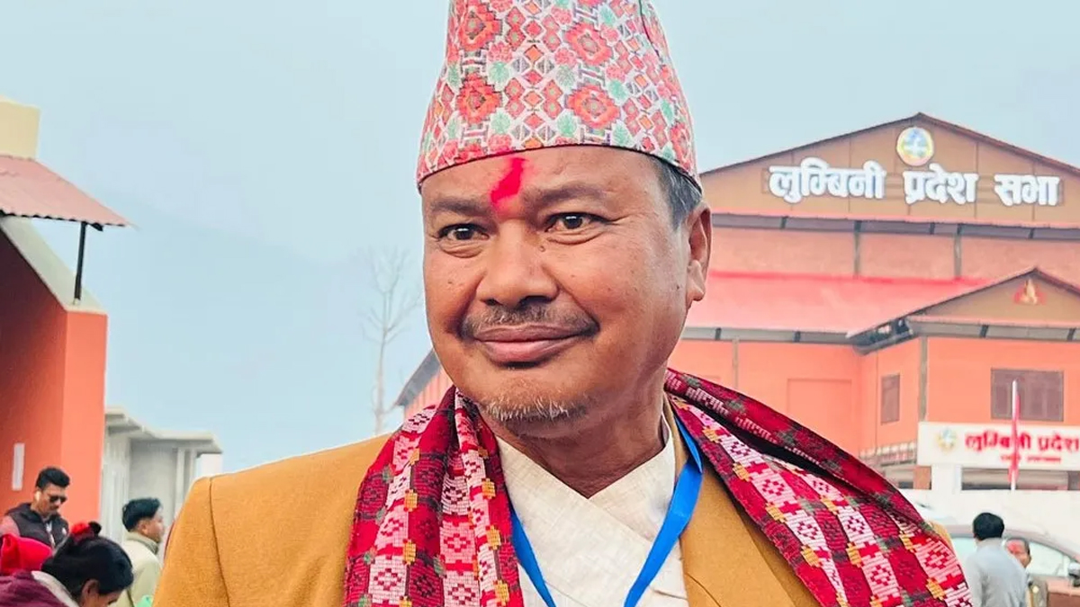 लुम्बिनी प्रदेशका मुख्यमन्त्री चौधरीले चैत २२ गते विश्वासको मत लिँदै